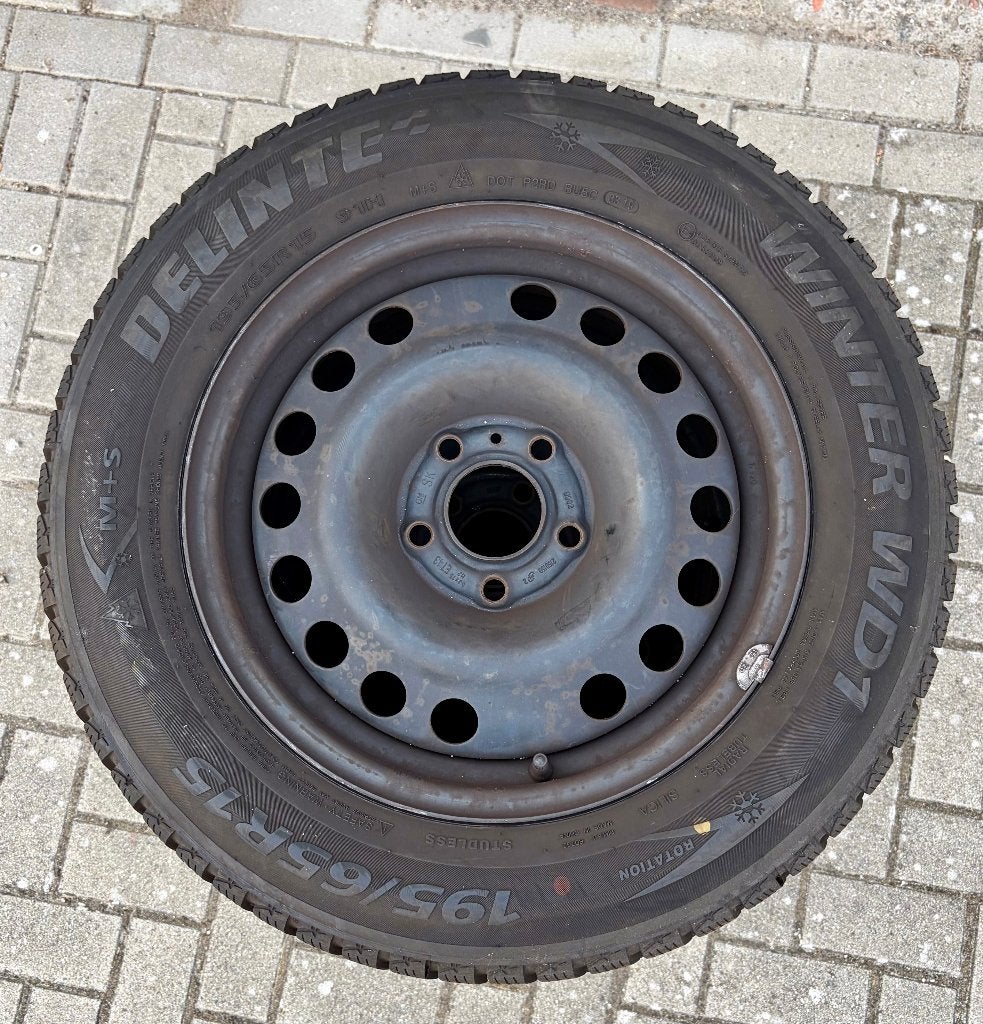 4 Delinte Winter WDT1 winterbanden, maat 195/65R15, Ophalen, Gebruikt