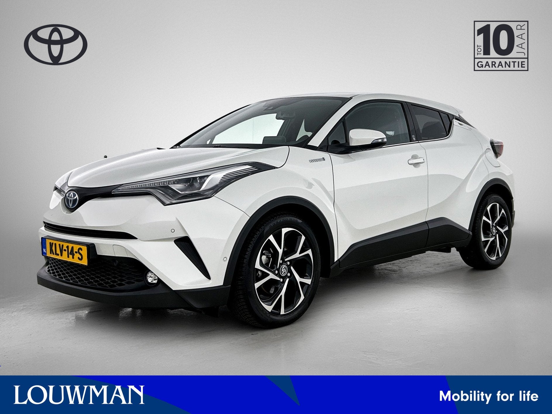 Toyota C-HR 1.8 Hybrid Style | PDC | (bj 2019, automaat), Auto's, 12 maanden, Stof, 4 cilinders, Bedrijf
