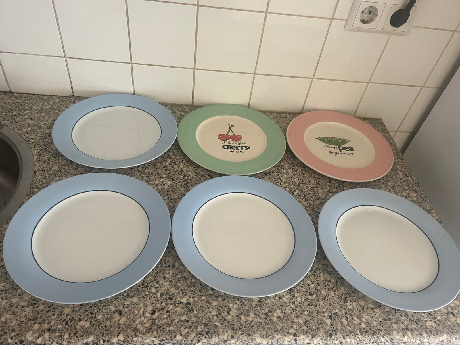 6 Sign borden i.z.g.st, Ophalen of Verzenden, Zo goed als nieuw