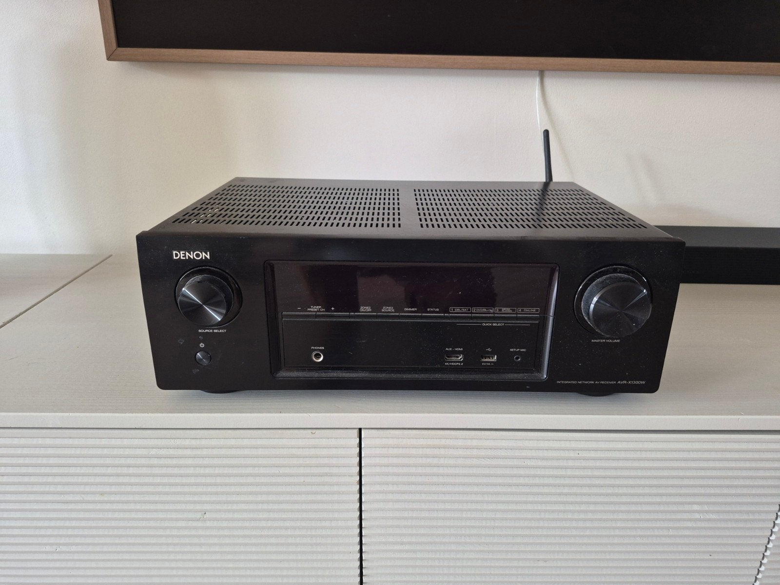 denon 7.2 4K dolby atmos receiver met WiFi en Bluetooth, Audio, Tv en Foto, Versterkers en Receivers, Ophalen, Denon, Zo goed als nieuw