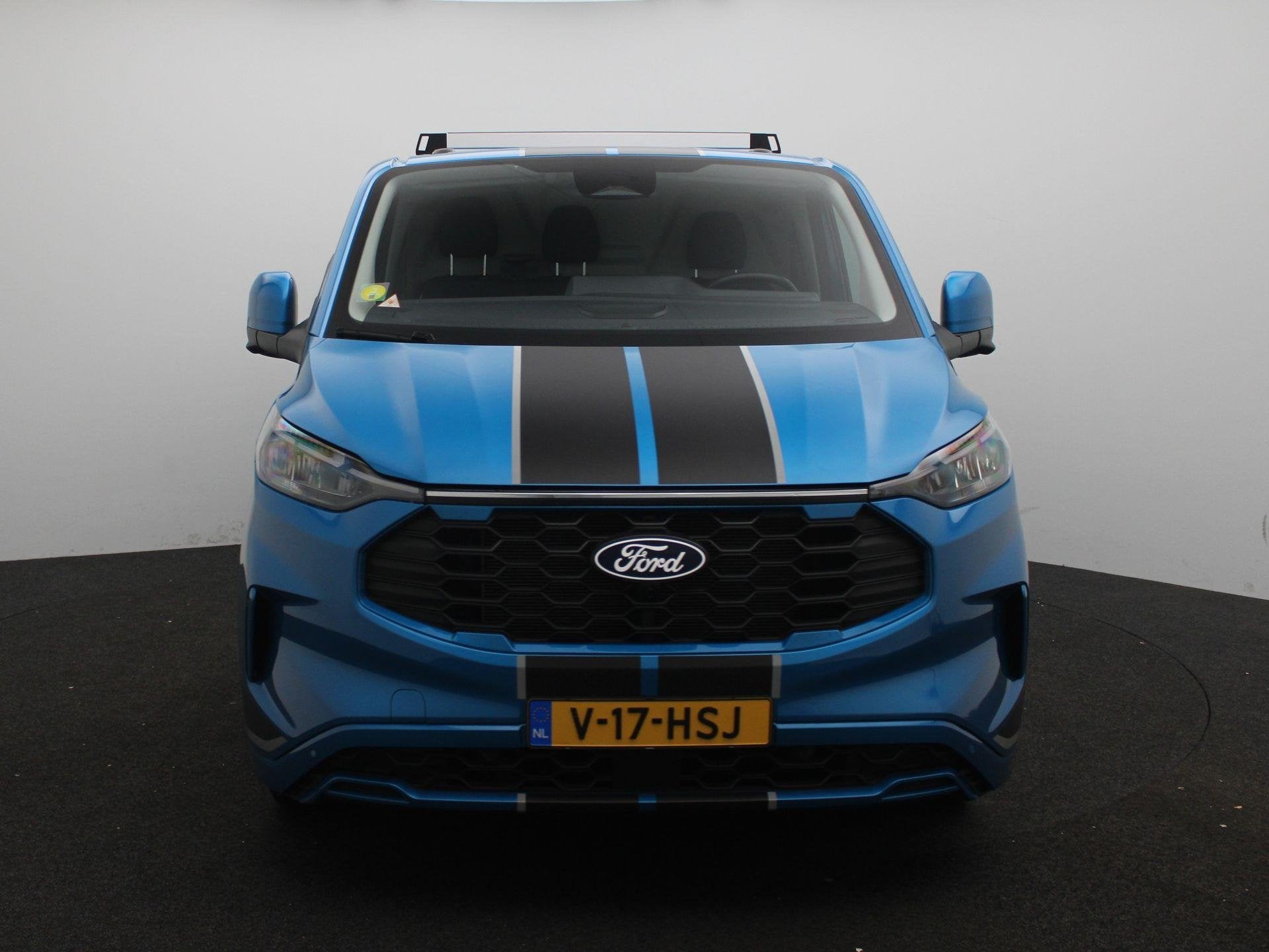 Ford Transit Custom 300 2.0 TDCI L2H1 Sport Trekhaak | Carpl, Auto's, Bestelauto's, Euro 6, 4 cilinders, Met garantie (alle), 2500 kg