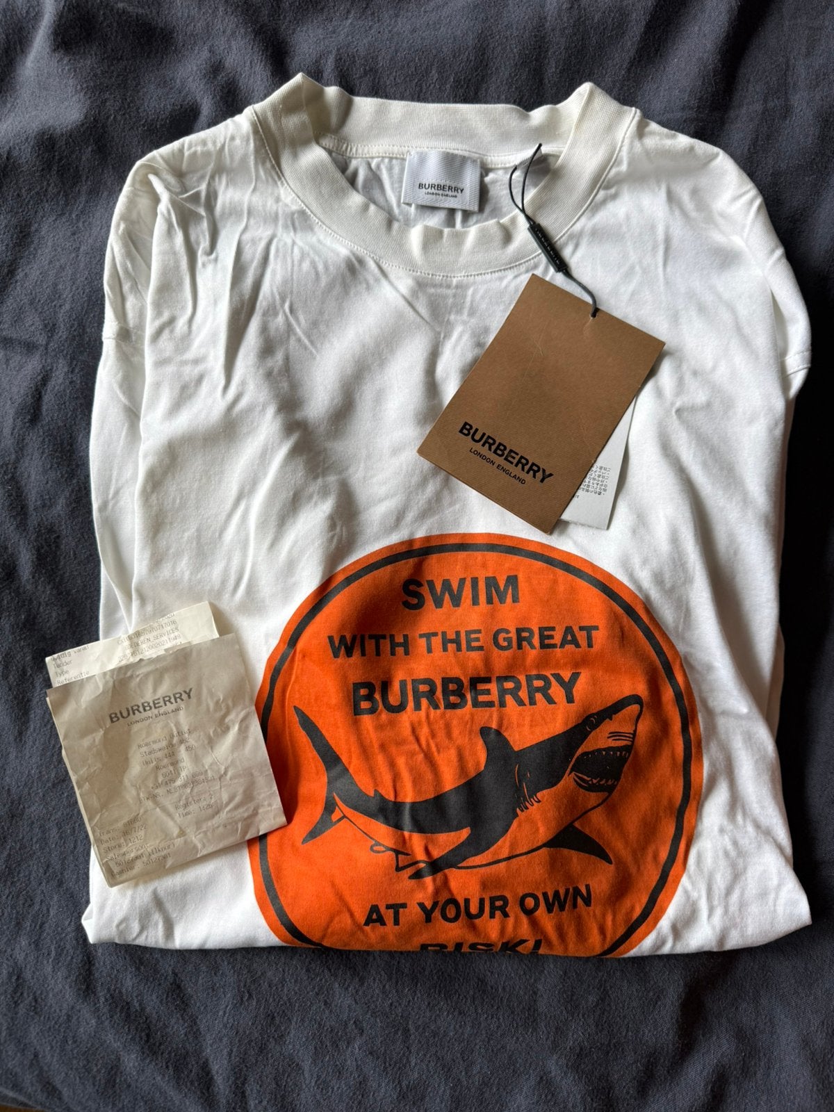 Burberry longsleeve heren M, Ophalen of Verzenden, Nieuw, Maat 48/50 (M), Wit