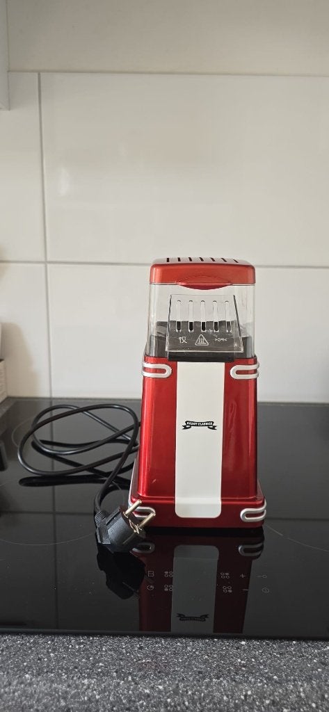 Gadgy Retro hete-lucht Popcornmachine – Werkt Perfect, Ophalen of Verzenden, Zo goed als nieuw