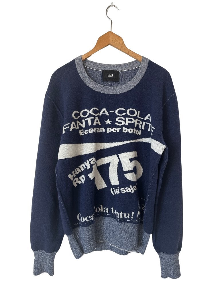 Dolce & Gabbana trui L, Kleding | Heren, Blauw, Ophalen of Verzenden, Zo goed als nieuw