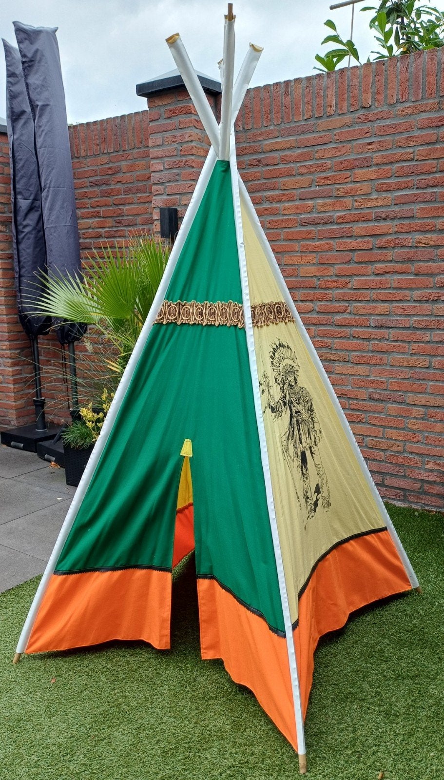 indianentent / wigwam, Ophalen, Zo goed als nieuw