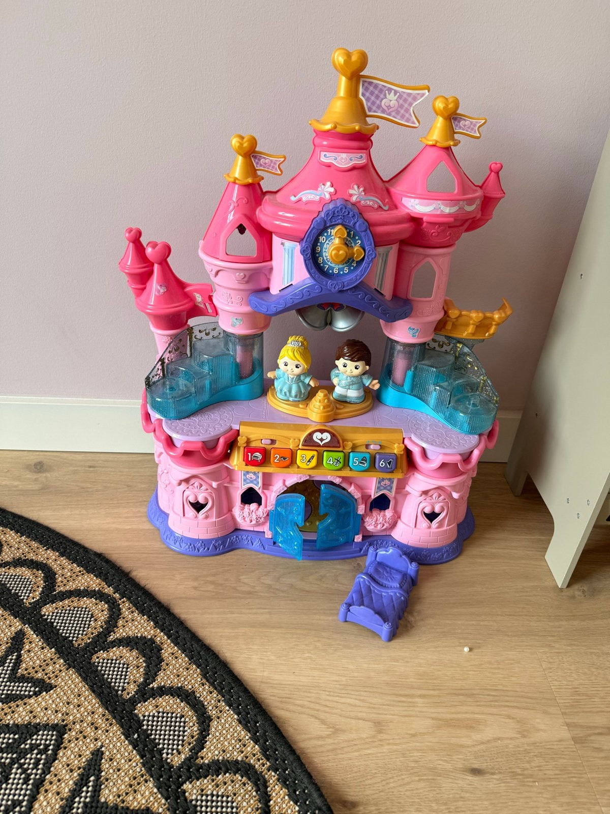 VTech Toet Toet Auto's Kasteel met Prins & Prinses, Ophalen, Zo goed als nieuw, Jongen of Meisje