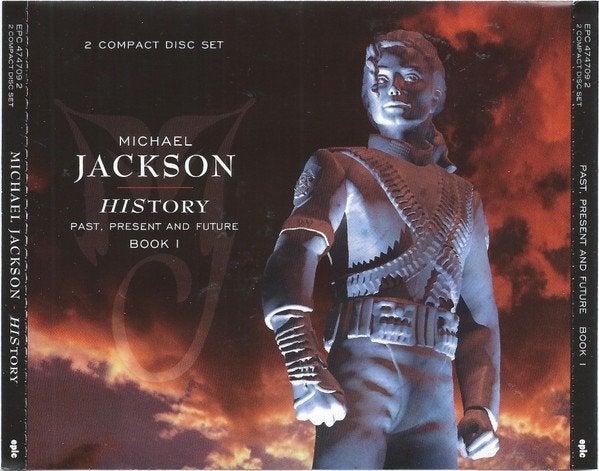 CD Michael Jackson – HIStory, Past, Present & Future, Book I, Inclusief boekje, Gebruikt, Boxset, Pop