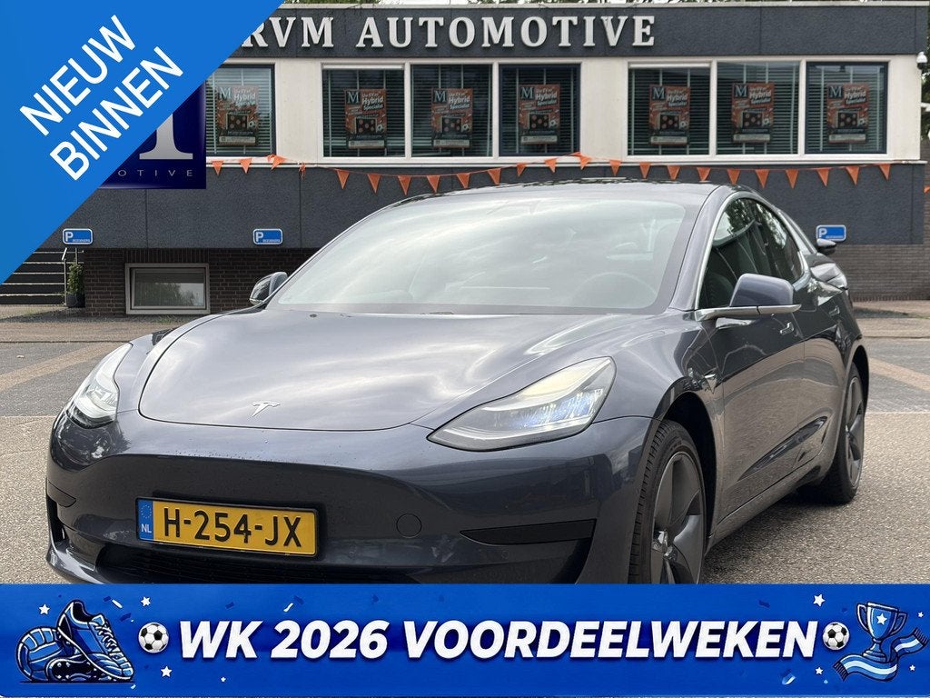 Tesla Model 3 Standard RWD Plus 60 kWh SOH 90%| VAN: 23.900,, Auto's, Tesla, Automaat, 238 pk, Gebruikt, Zwart
