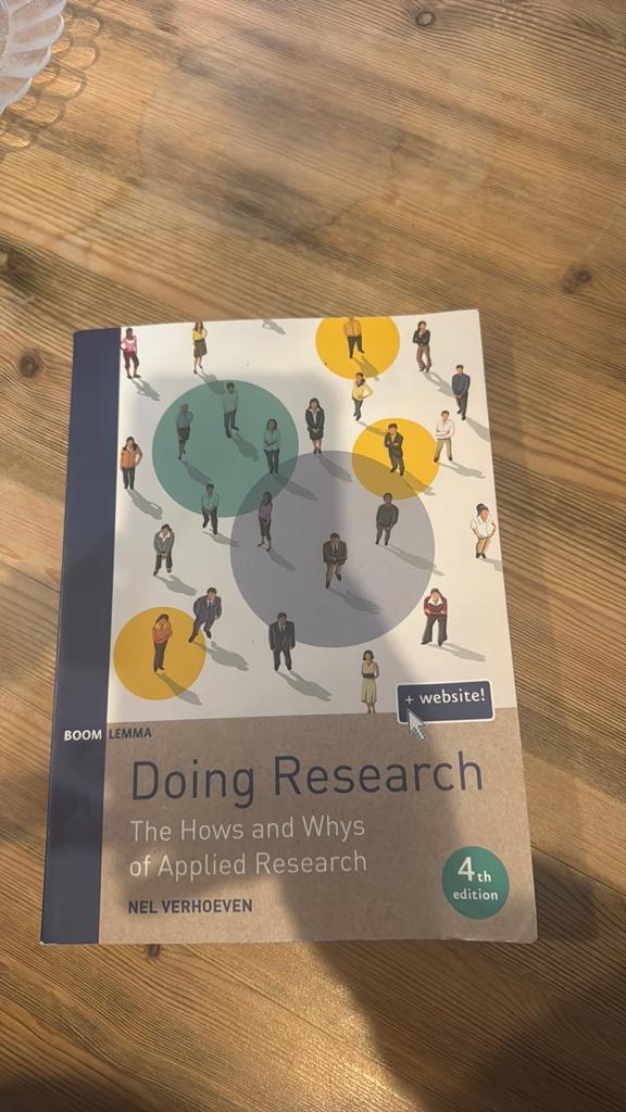 Nel Verhoeven - Doing Research, Boeken, Wetenschap, Sociale wetenschap, Ophalen of Verzenden, Zo goed als nieuw, Nel Verhoeven