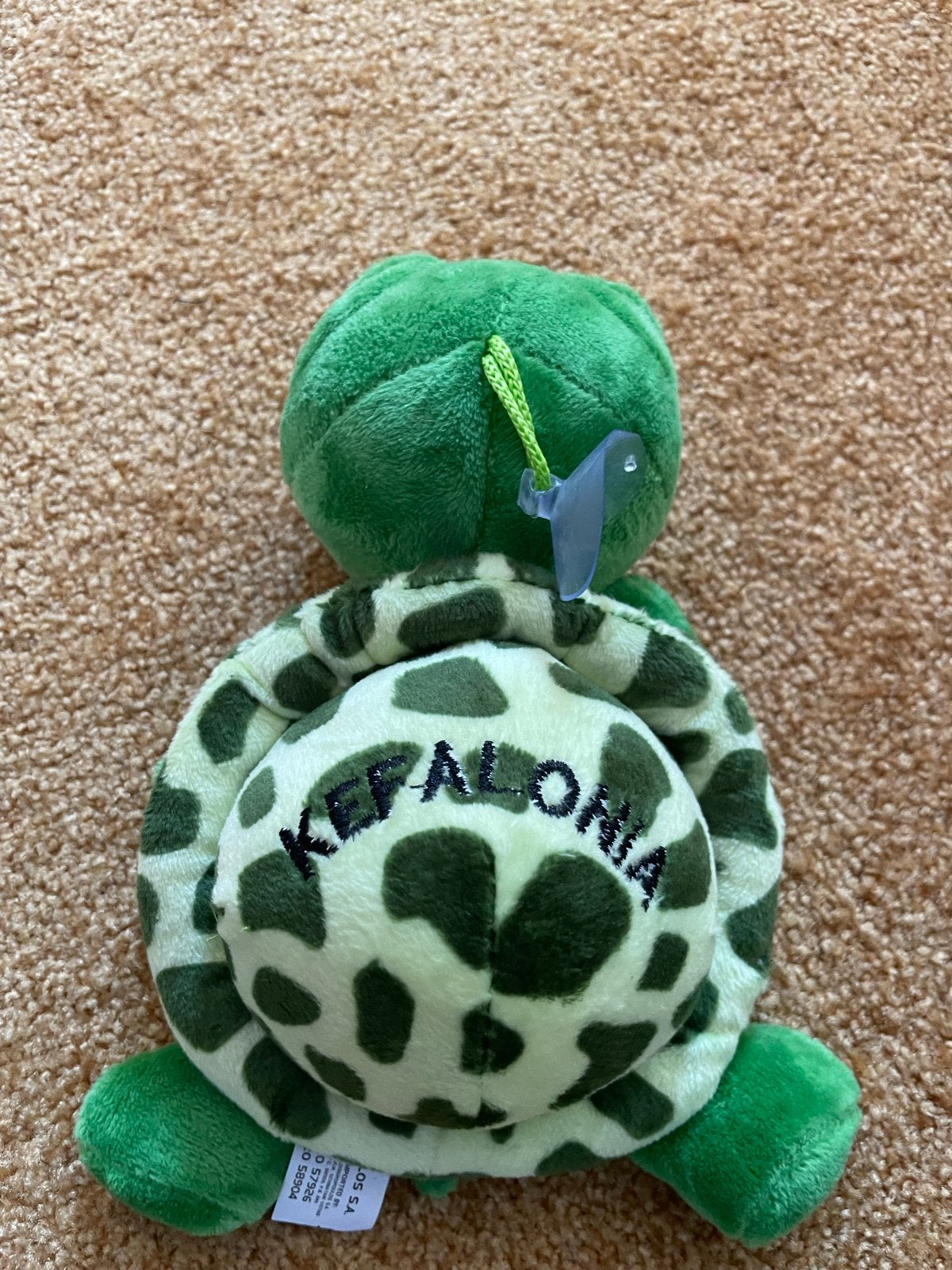schildpad knuffel van kefalonia, Groen, Overige merken, Overige karakters, Overige typen