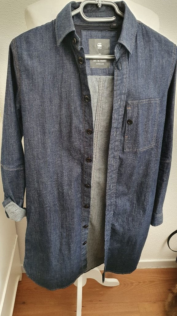 G-Star spijkerjurk maat xs, Kleding | Dames, Ophalen, Blauw, Zo goed als nieuw, Maat 34 (XS) of kleiner