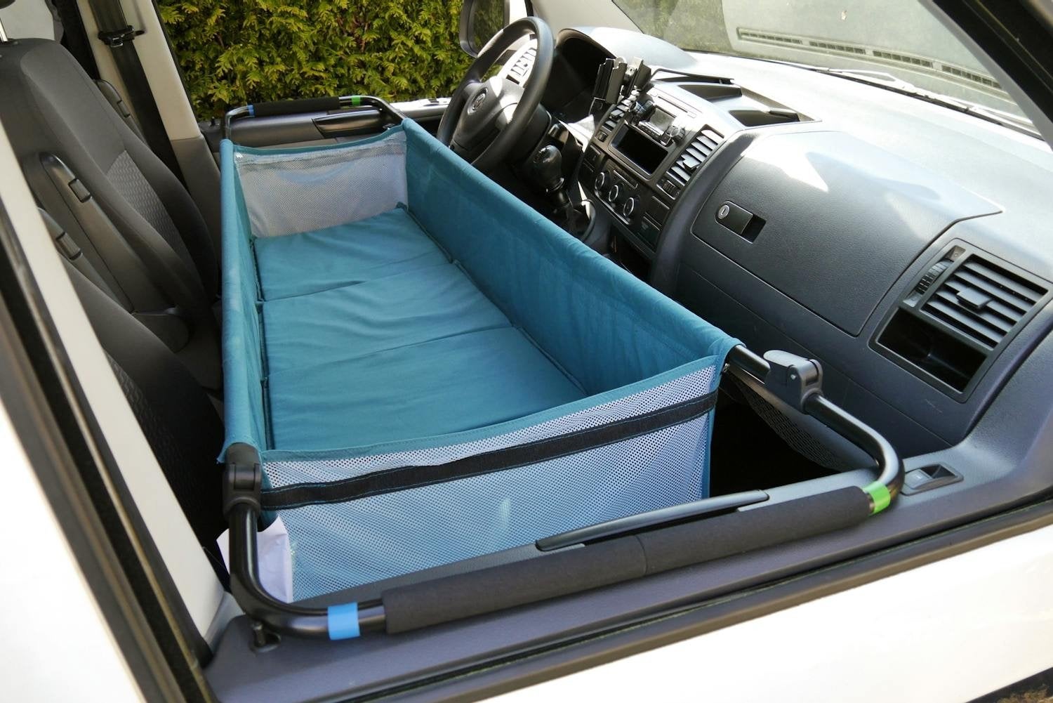 VanKid Babybedje voor VW T4, T5, T6, T6.1, Vito, Viano, Ophalen, Minder dan 140 cm, Minder dan 70 cm