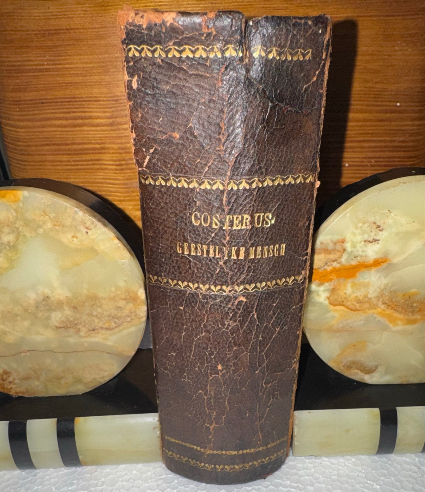 Antiek Boek: De Geestelyke Mensch, Florentius Costerus, 1729, Ophalen of Verzenden