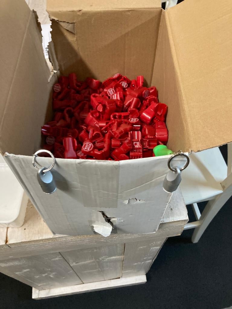 anti diefstal slotjes te koop., Ophalen of Verzenden, Zo goed als nieuw