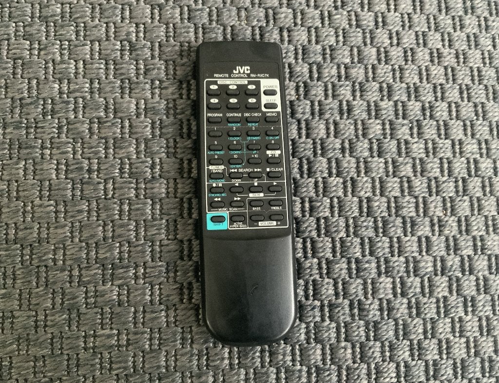 JVC RM-RXC7K Remote Control Afstandsbediening RM RXC7K, Ophalen of Verzenden, Zo goed als nieuw, Origineel