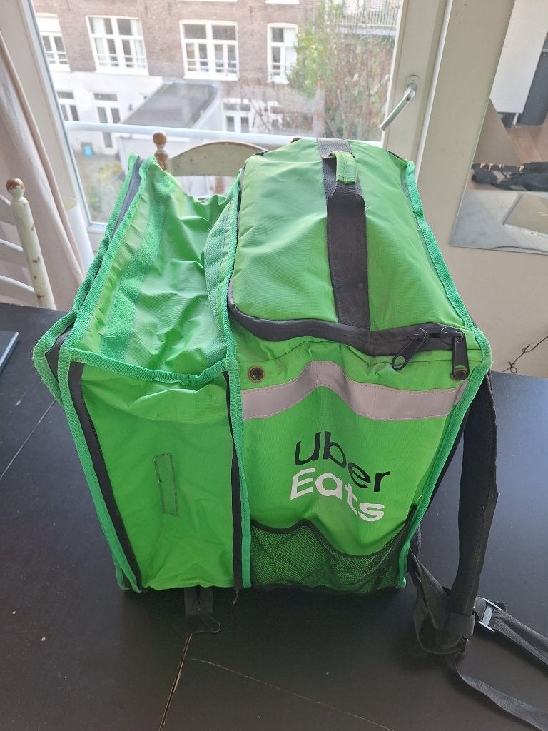 Uber Eats bezorgtas opvouwbaar - Zo goed als nieuw, 40 cm of meer, Ophalen of Verzenden, Zo goed als nieuw, Overige merken