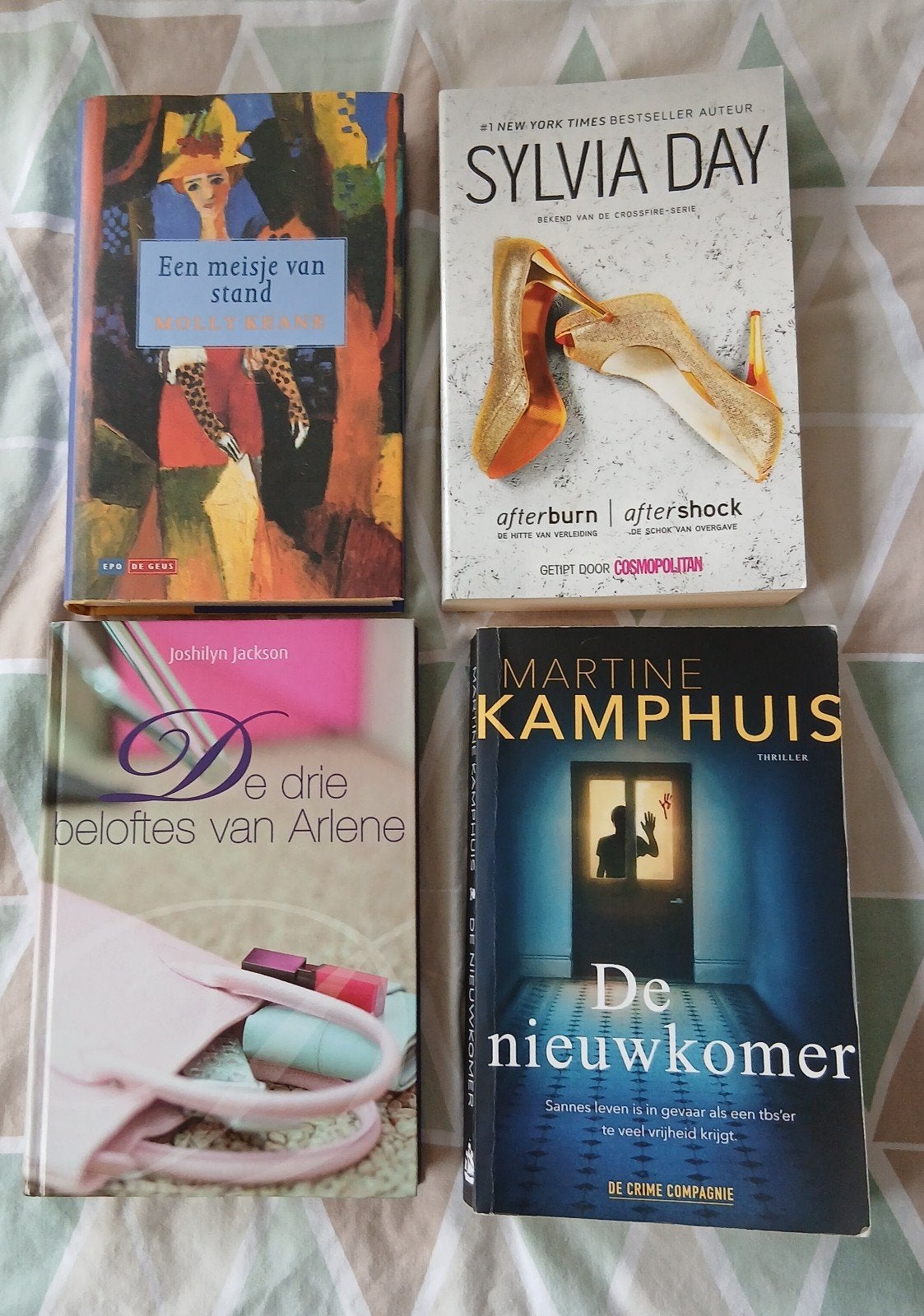 Boekenpakket: 4 romans van diverse auteurs, Ophalen of Verzenden, Gelezen, Molly Keane, Sylvia Day, Joshilyn Jackson, Martine Kamphuis