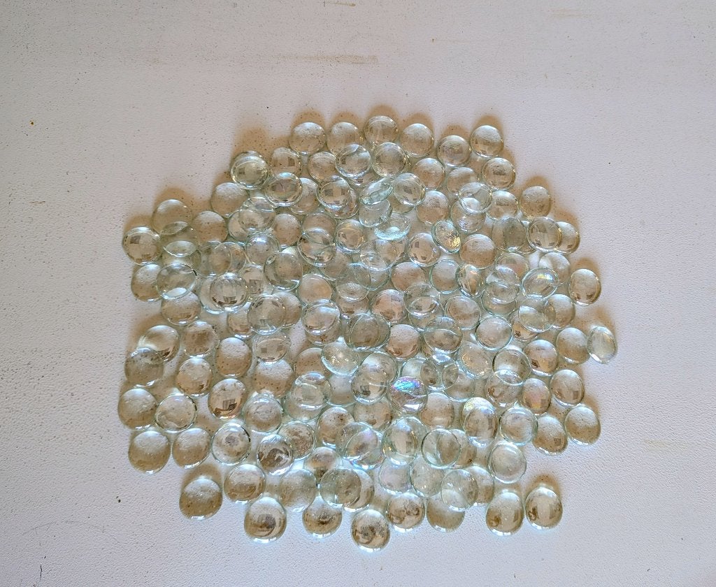 Glasdruppels XL blank en parelmoer, Ophalen of Verzenden, Nieuw