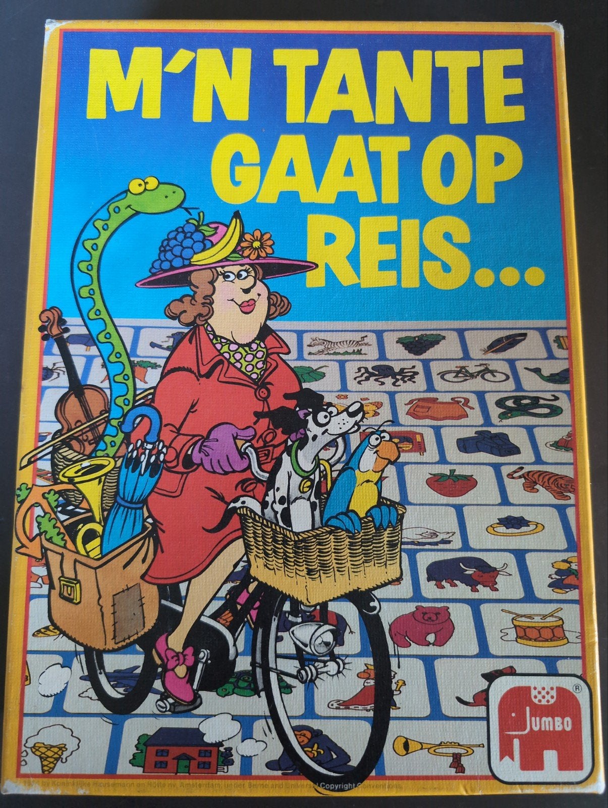M'n tante gaat op reis, vintage Jumbo 1984, Ophalen of Verzenden, Zo goed als nieuw