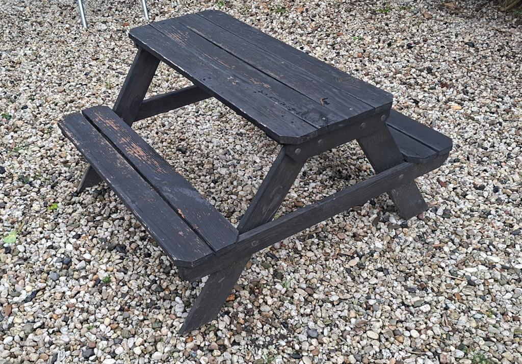 Picknickbank voor kinderen, Ophalen of Verzenden, Rechthoekig, Hout