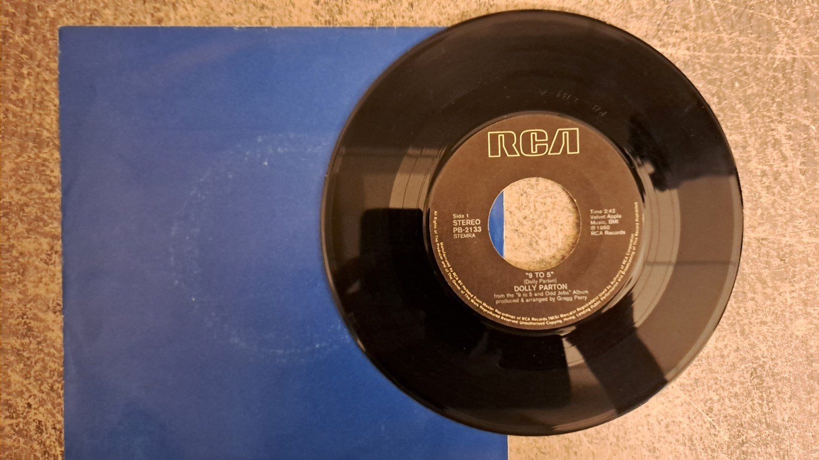 Dolly Parton  - 9 to 5, Ophalen of Verzenden, Gebruikt, 7 inch, Country en Western