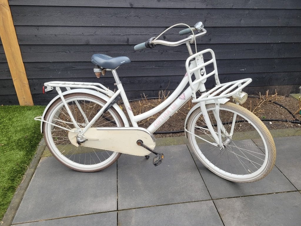 Cortina meisjesfiets, Fietsen en Brommers, Ophalen, Terugtraprem, Gebruikt, Cortina