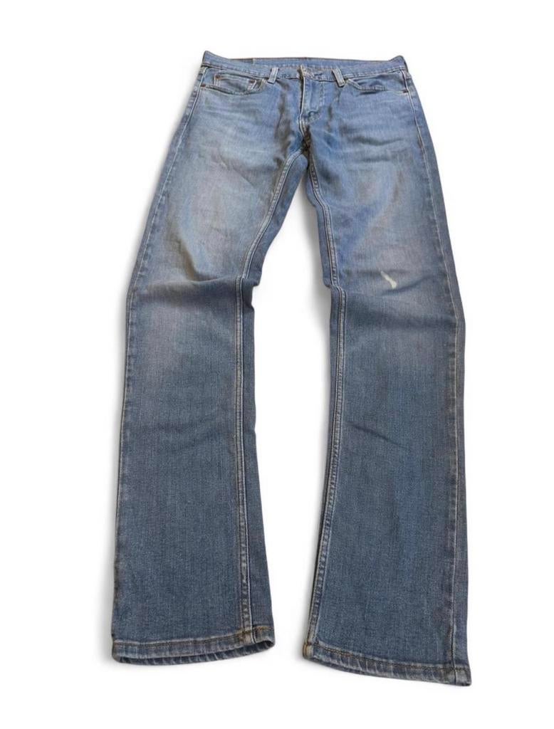 Levi’s 511 Slim Fit Jeans W30 L34 Lichtblauwe Denim, Ophalen of Verzenden, Gedragen, Overige maten, Blauw