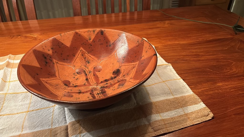 Authentieke Sasak Terracotta Schaal uit Lombok, Antiek en Kunst, Antiek | Keramiek en Aardewerk, Ophalen of Verzenden