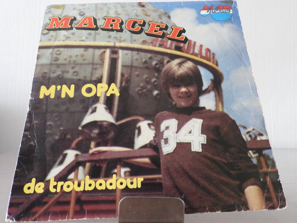 single Marcel - M'n Opa - de Troubadour 1981, Ophalen of Verzenden, Gebruikt, Pop, Single