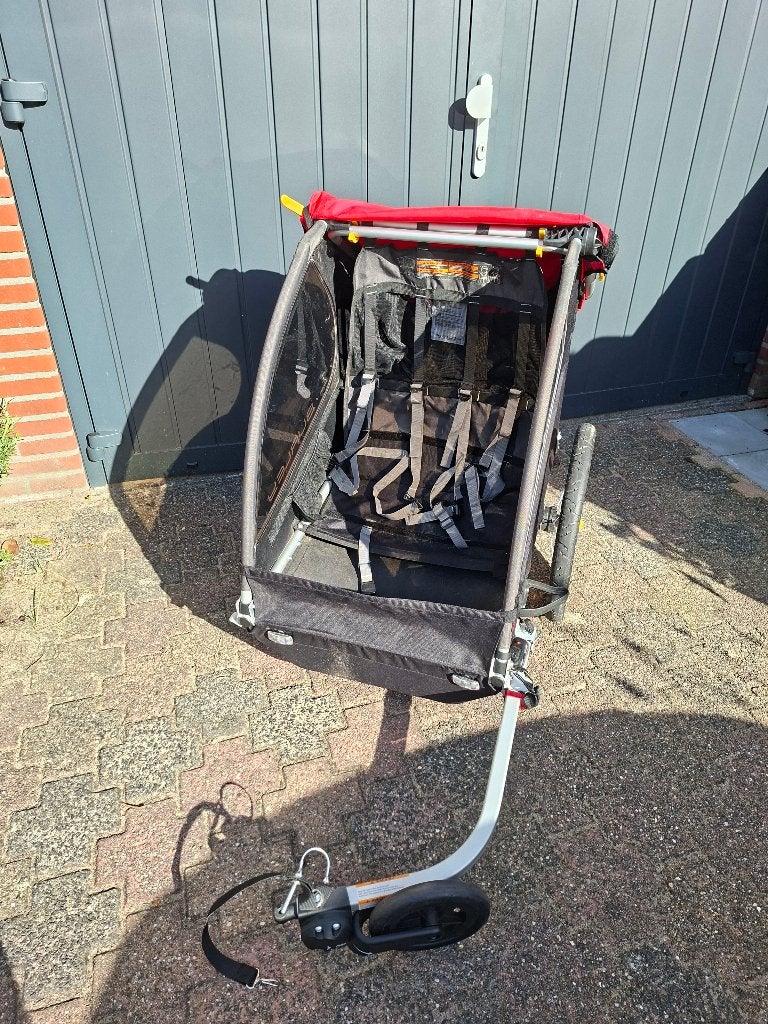 Burley Honey fietskar 2-kind, Ophalen, Opvouwbaar, Burley, Zo goed als nieuw