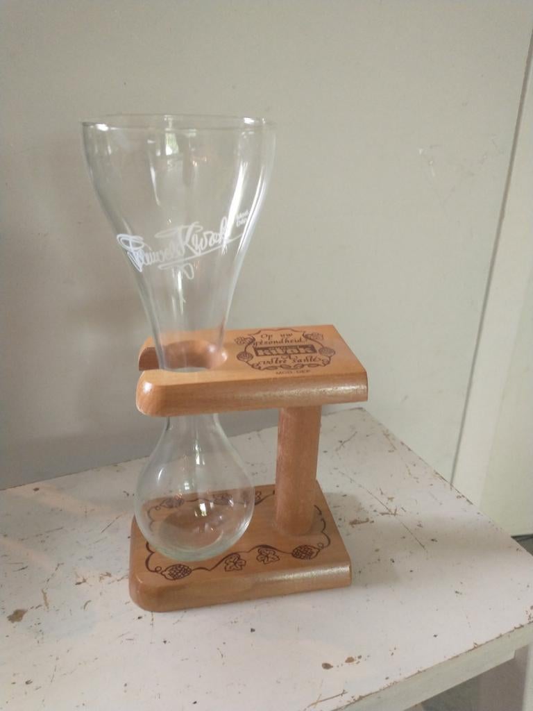 Kwakbier glas, Ophalen, Zo goed als nieuw