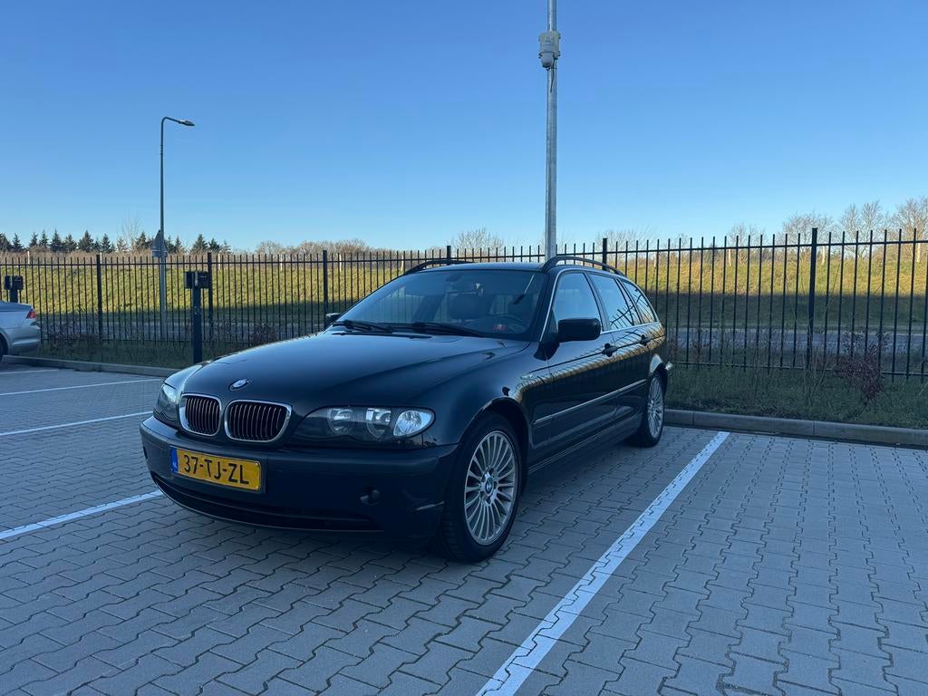 BMW 3-Serie 320d Touring new apk！, Auto's, BMW, Achterwielaandrijving, 1995 cc, 4 cilinders, Zwart