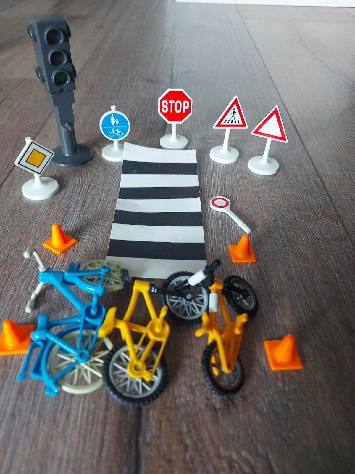 Playmobil verkeersset, Ophalen of Verzenden, Zo goed als nieuw