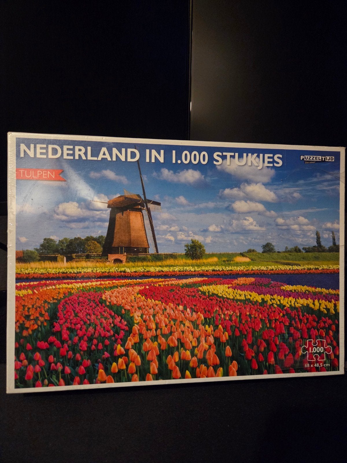 Nieuwe Puzzeltijd puzzel – Nederland in 1.000 stukjes (Tulpe, Ophalen, Nieuw in verpakking, Overige formaten