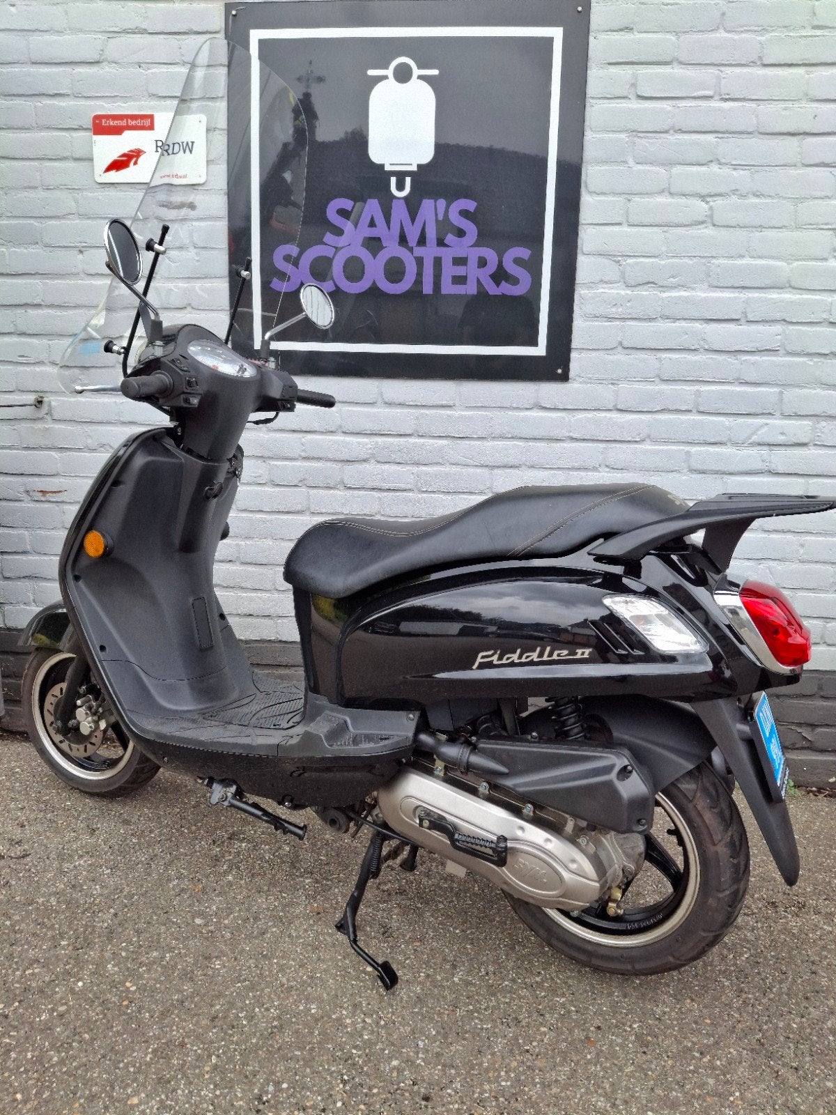 SYM FIDDLE 2020 - 7.661 KM - 25KM - 6MND GARANTIE, Ophalen, Gebruikt, Benzine, Fiddle