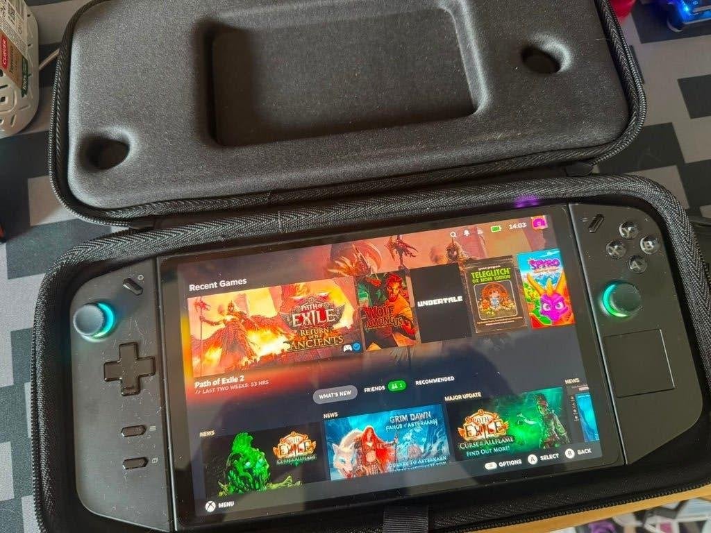 Lenovo Legion GO 512GB met Steam OS, Dock, SD kaart (512GB), Ophalen, 1 speler, Zo goed als nieuw, Eén computer