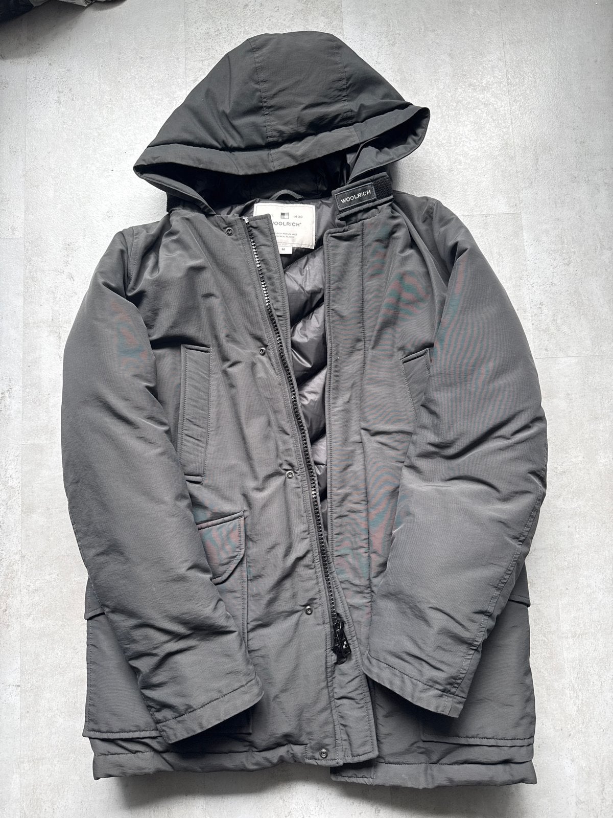 Woolrich Pacific Soft Shell Parka - Maat M - Zo goed als nie, Kleding | Heren, Ophalen of Verzenden, Zo goed als nieuw, Maat 48/50 (M)
