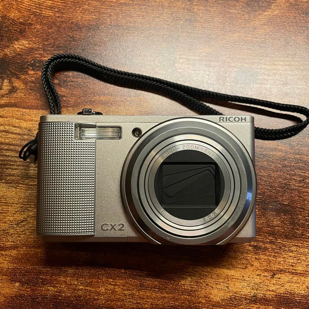 Ricoh CX2 Digicam, 9 Megapixel, Compact, Ophalen of Verzenden, Zo goed als nieuw