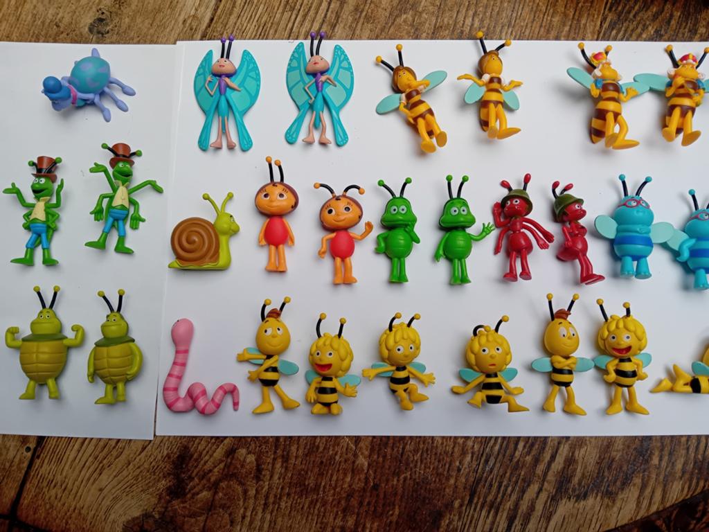 Maja de bij poppetjes figuren complete set Emté mooie staat, Verzamelen, Ophalen of Verzenden, Zo goed als nieuw