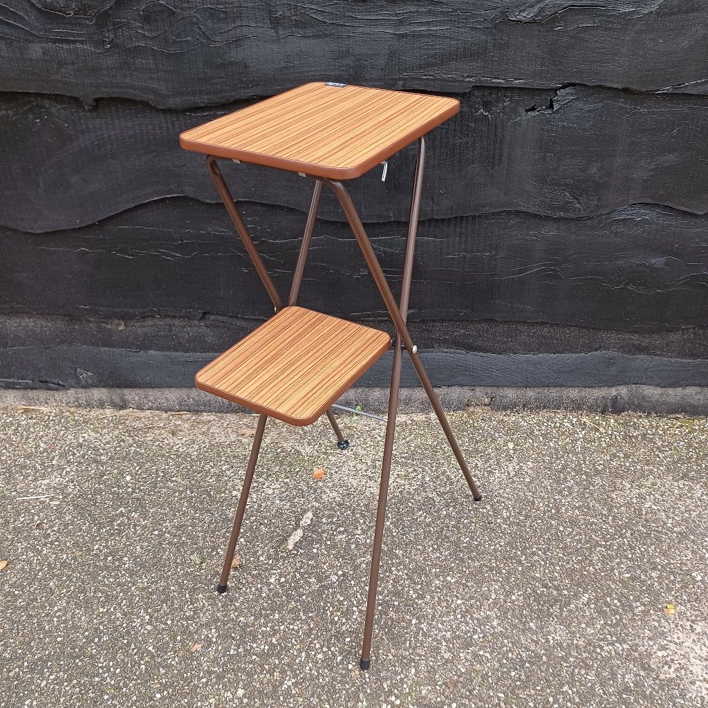 Vintage diaprojectortafel Arfo, Ophalen, Minder dan 55 cm, Gebruikt, Metaal of Aluminium