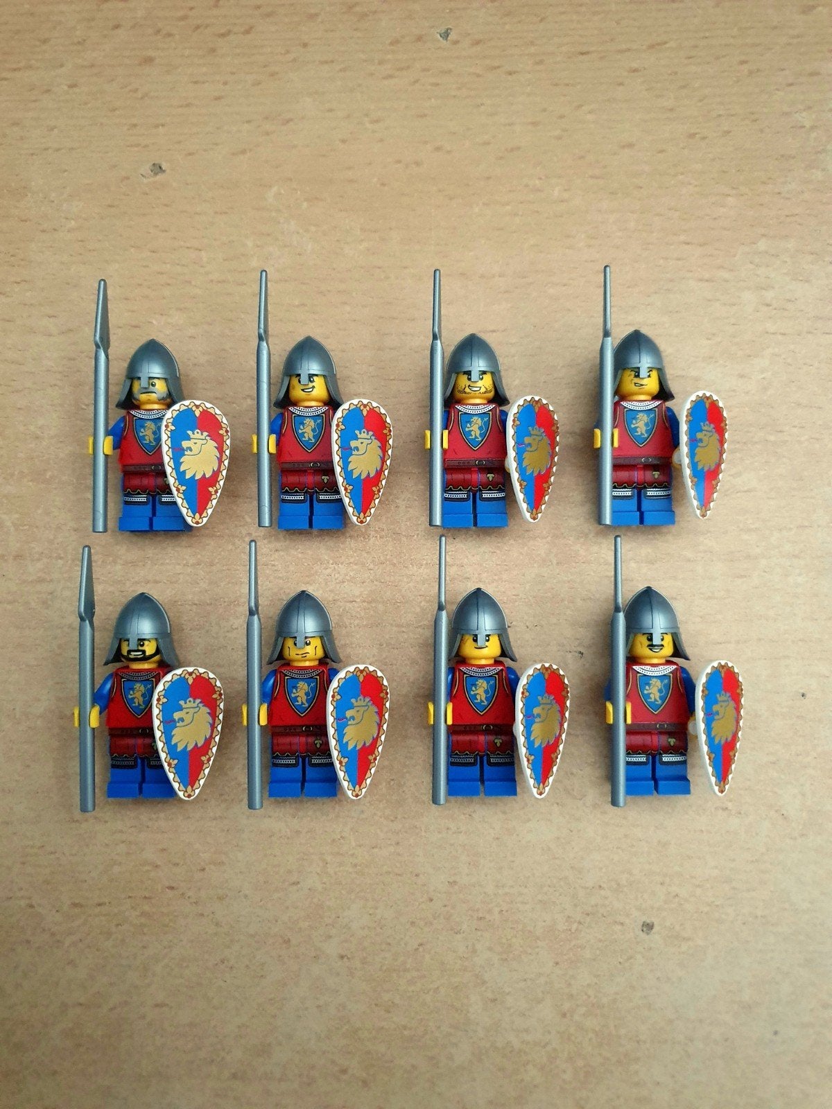Lego Castle Medieval Lion Knights Ridders Minifiguren, Kinderen en Baby's, Speelgoed | Duplo en Lego, Verzenden, Lego