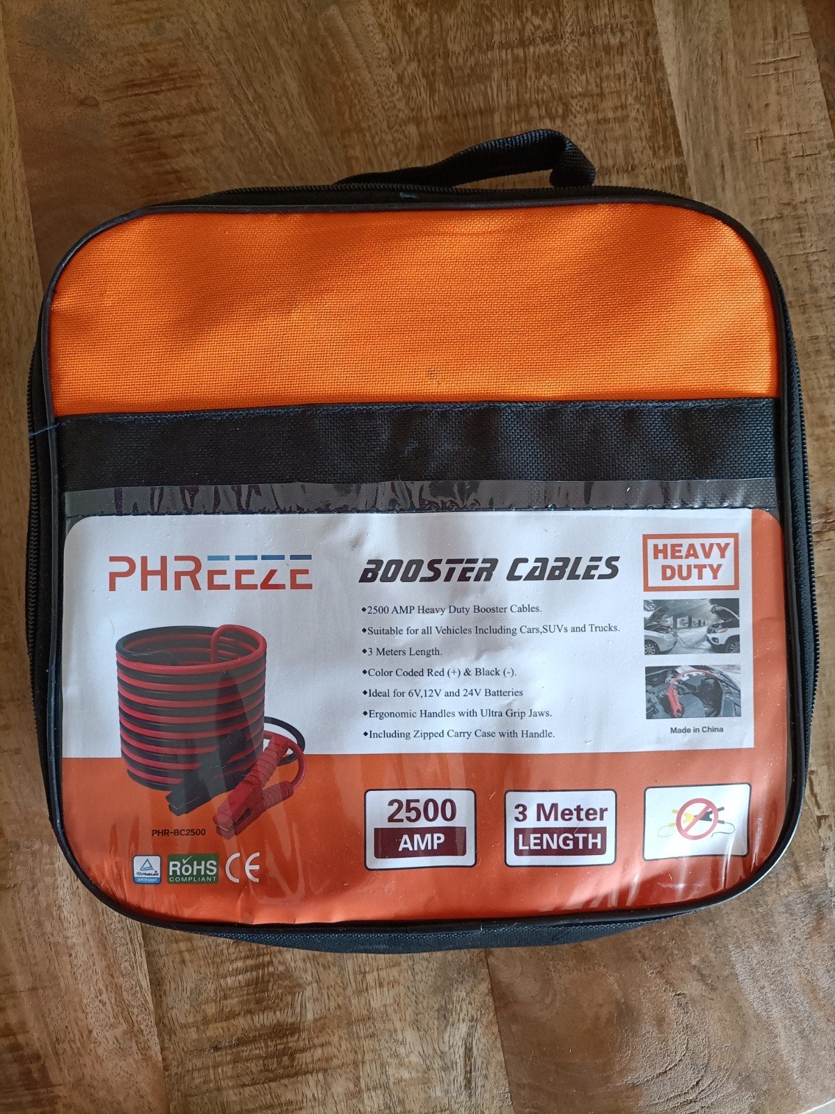startkabels phreeze 2500 amp, 3m., Ophalen, Nieuw