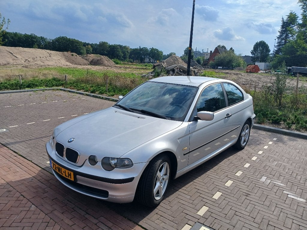 BMW 3-Serie 1.8 TI 316 Compact AUT 2003 Grijs, M- Pakket,, 4 cilinders, 1796 cc, Origineel Nederlands, 115 pk