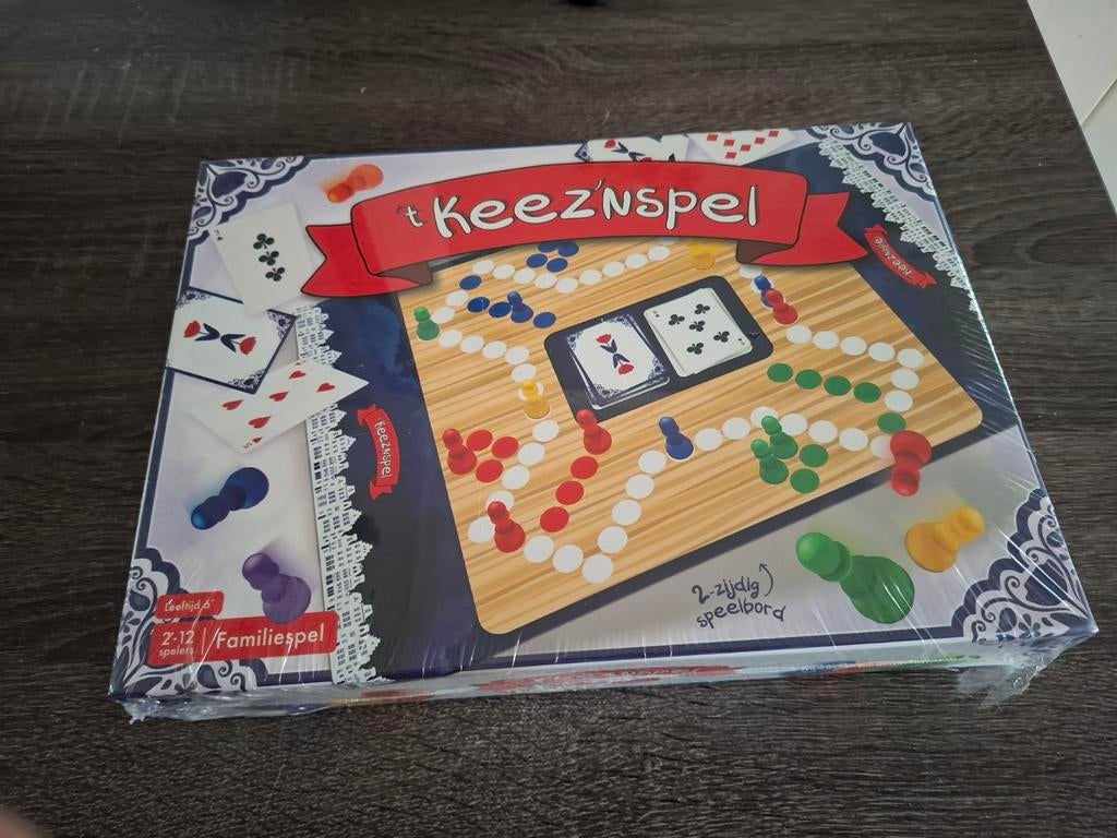 Nieuw 't Keezenspel Familiespel - Ongeopend, Vijf spelers of meer, Ophalen of Verzenden, Nieuw, Goliath