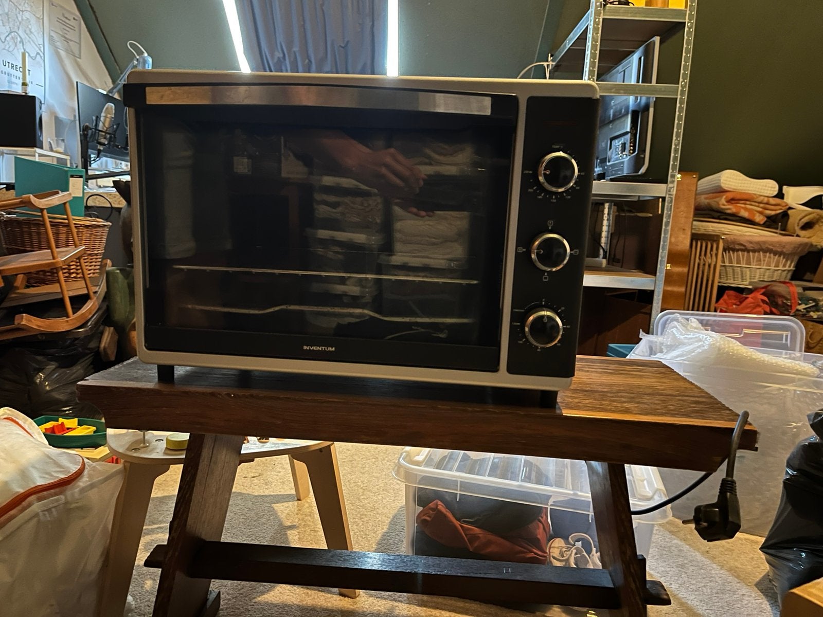 Oven Inventum, Ophalen, Zo goed als nieuw, Minder dan 45 cm