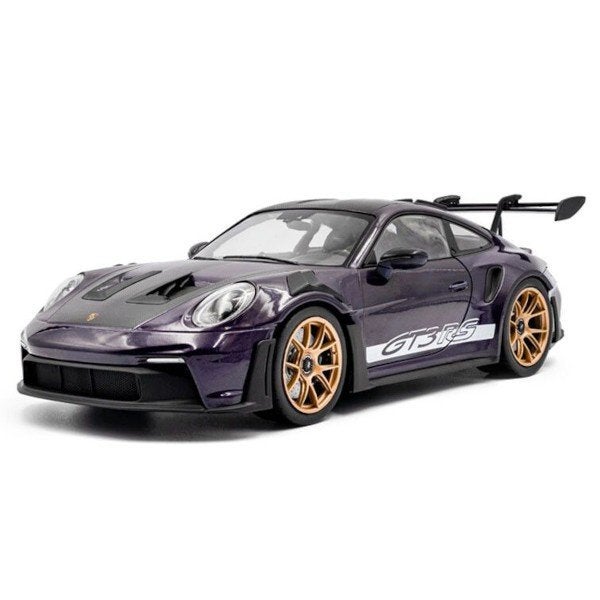 Porsche 911 (992) GT3 RS 2024 Paars Schaal 1/18 Solido, Solido, Auto, Solido, Nieuw