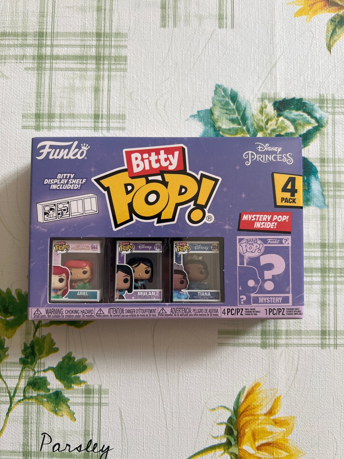 Funko Bitty Pop! Disney Princess 4-pack met Mystery Pop!, Ophalen of Verzenden, Nieuw
