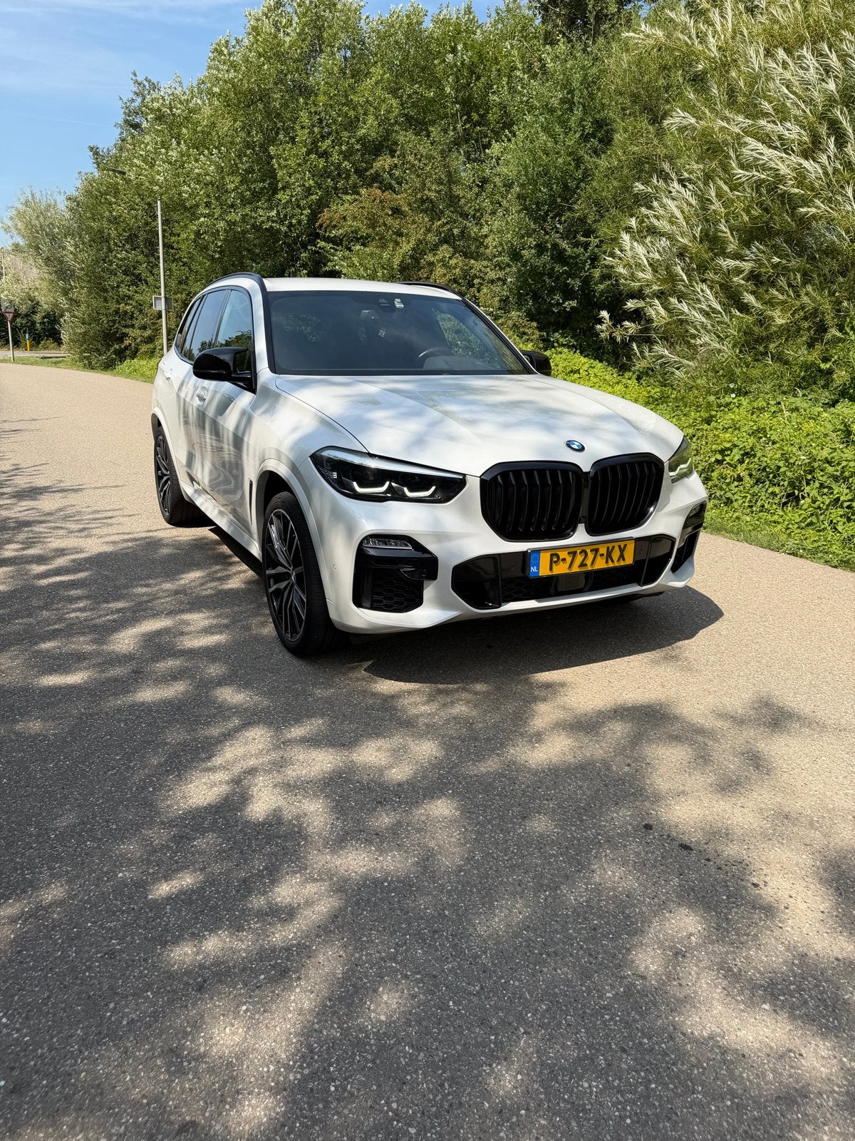 BMW X5 Xdrive40i 340pk Aut 7pl. 2019 Wit, Auto's, X5, 138 €/maand, 7 stoelen, Vierwielaandrijving