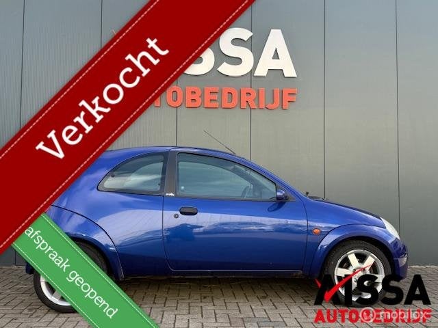 Ford Ka 1.6 SportKa Origineel NL-NAP 95 PK -Airco -APK 12-03, Dealer onderhouden, Ka, Bedrijf, Handgeschakeld