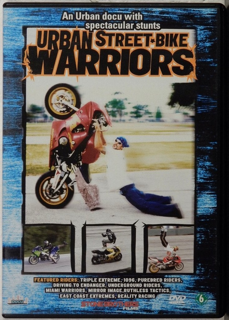 Urban Street Bike Warriors Street-Bike URBAN DOCU 3+1 gratis, Vanaf 6 jaar, Ophalen, Zo goed als nieuw, Inclusief doosje